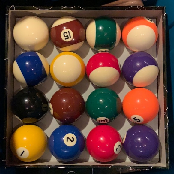 Pool balls set brand new - Picture 3 of 3